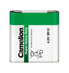 BATTERIJ CAMELION 3R12 PLAT BLIS 4.5VOLT