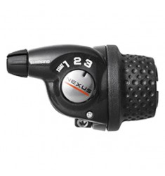 NAAFOND. SHIMANO NEXUS-3 SHIFTER/DRAAIVERSTELLER  Z.HEVEL ++ BULK ++  2170 MM KABEL OUD MODEL SL-3S35E