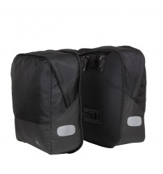 WAVE DOUBLE BAG ZWART