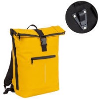 SPLASH PLANNER ROLLTOP BACKPACK 17 LITER GEEL WATERAFSTOTEND MET LAPTOPVAK