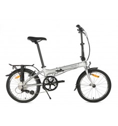 VOUWFIETS DAHON 20 MARINER D8 QUICK METALLIC SILVER