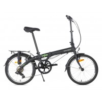 VOUWFIETS DAHON 20 VYBE D7 SHADOW MATT BLACK