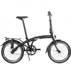 VOUWFIETS UGO 20" DARE S1 SINGLE SPEED V-BRAKE SMOKE BLACK