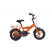 BIKE FUN FIETS 12" JONGENS NO RULES - NO LIMIT ORANJE 12NR20