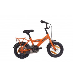 BIKE FUN FIETS 12" JONGENS NO RULES - NO LIMIT ORANJE 12NR20