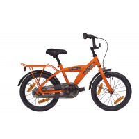 BIKE FUN FIETS 16" JONGENS NO RULES - NO LIMIT ORANJE 16NR20