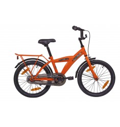 BIKE FUN FIETS 18" JONGENS NO RULES - NO LIMIT ORANJE 18NR20