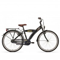 BIKE FUN FIETS 20" JONGENS URBAN REMNAAF ZWART 20UJ20