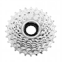 FREEWHEEL 7V 13/28 CHROOM SA/SUNRACE