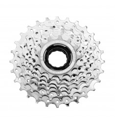 FREEWHEEL 7V 13/28 CHROOM SA/SUNRACE