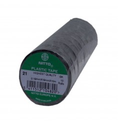 ACC.DIV. ISOLATIE ROL PLASTIC TAPE 10 M. ZWART A 10 ROL