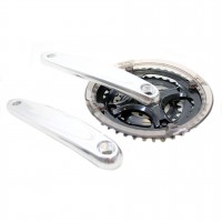 CRANKSET 3V 42-34-24T/170MM ATB LASCO+ RAND 4-ARM [DIEP] 5 MM ZILVER