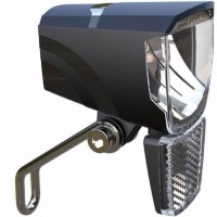 LED VOORLICHT KOPLAMP UNION SPARK UN-4275 NAAFDYNAMO 50 LUX K1598