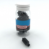 REM OND. ELVEDES V-BRAKE RUBBERS 35MM ZWART A15