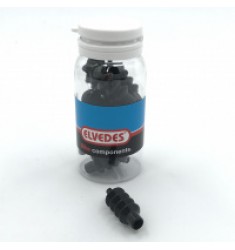 REM OND. ELVEDES V-BRAKE RUBBERS 35MM ZWART A15