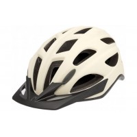 HELM POLISPORT CITY' GO MAAT M 54/59 CREAM MATTE + LED ACHTERLICHT