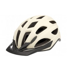 HELM POLISPORT CITY' GO MAAT M 54/59 CREAM MATTE + LED ACHTERLICHT