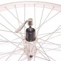 ACHTERWIEL 28 SP. ALU SPAAK 13 TREK BASIC ZILVER SUNRACE CASSETTENAAF 8V UITVAL