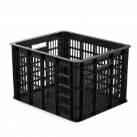 MAND VOOR / KRAT KUNSTST. BASIL CRATE M RECYCLED BLACK INH. 27L.