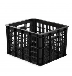 MAND VOOR / KRAT KUNSTST. BASIL CRATE M RECYCLED BLACK INH. 27L.