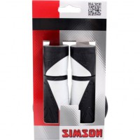 SIMSON BLISTER 020456 HANDVATTEN ERGONOMICS ZWART/WIT