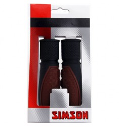 SIMSON BLISTER 021456 HANDVATTEN LIFESTYLE DONKERBRUIN/ZWART