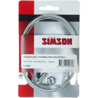 SIMSON BLISTER 020962 BINNENKABEL TROMMELREM UNI, TON/PEER + INBUS GEGALVANISEERD