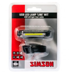 SIMSON BLISTER 022007 USB LED KOPLAMP LINE WIT 20 LED 8 LUX
