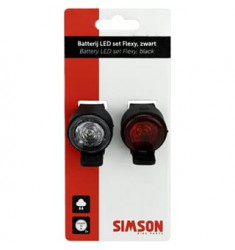 SIMSON BLISTER 022028 BATTERIJ LED SET FLEXY 1 LED