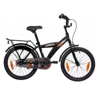 BIKE FUN FIETS 12" JONGENS NO RULES - NO LIMIT MAT ZWART 12NR50