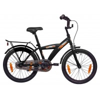 BIKE FUN FIETS 16" JONGENS NO RULES - NO LIMIT MAT ZWART 16NR50