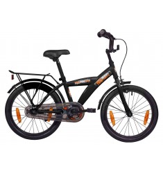 BIKE FUN FIETS 16" JONGENS NO RULES - NO LIMIT MAT ZWART 16NR50